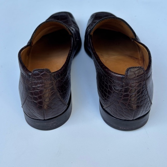 Cole Haan Mens Brown Leather Dress Shoes Slip On Loafers Sz 8.5 main image 5